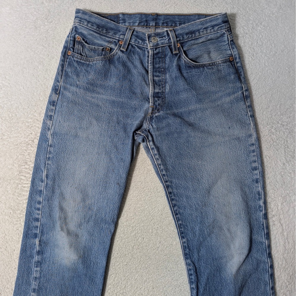 Levi's 501 XX Original Fit Jeans‎ Mens 33/36 (30"x33"Blue) Straight Leg Denim